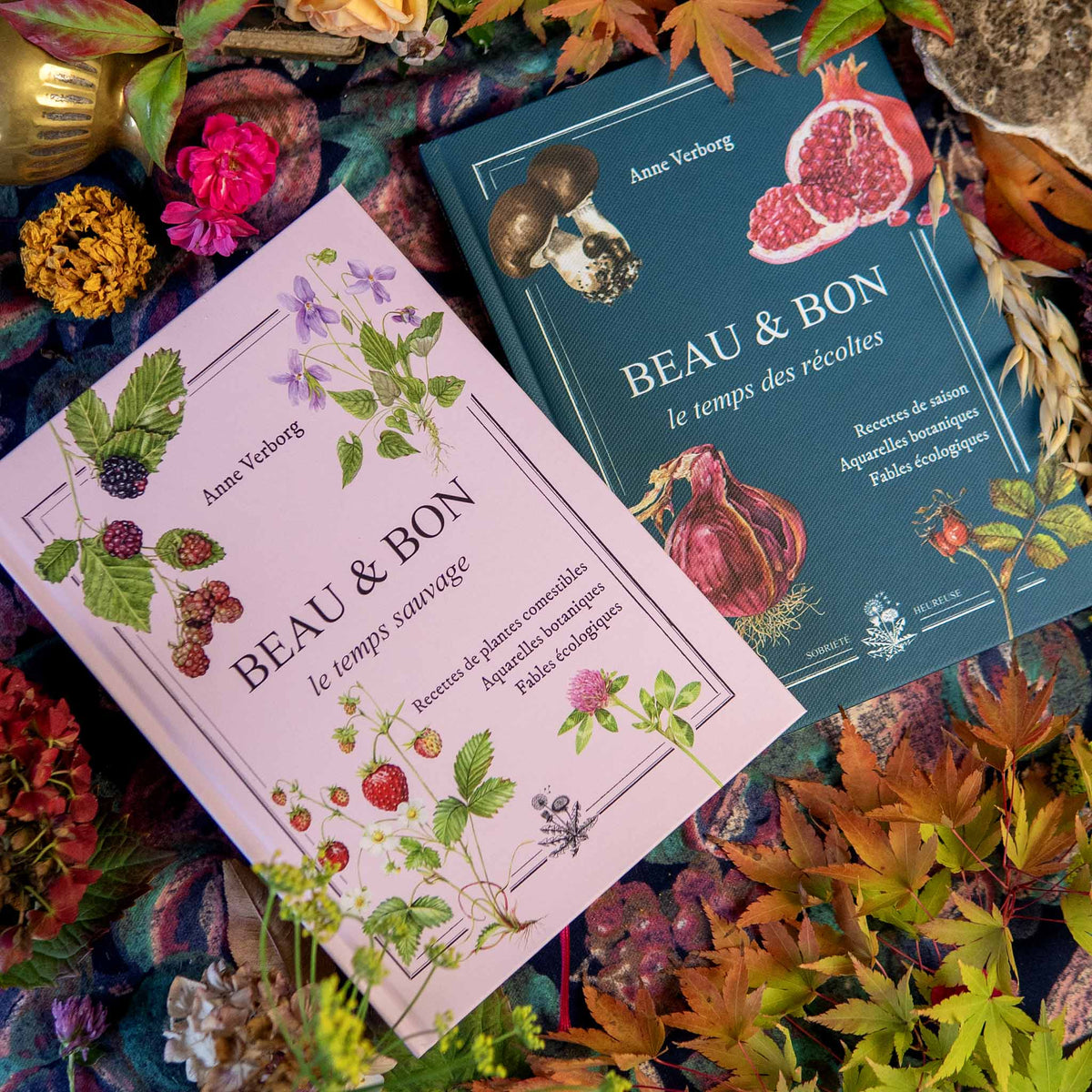 Duo livres : BEAU & BON - le temps sauvage + le temps des récoltes