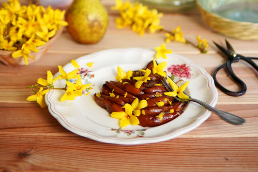 Le forsythia, fleur comestible de printemps