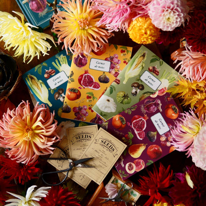 Carnet botanique légumes sauge