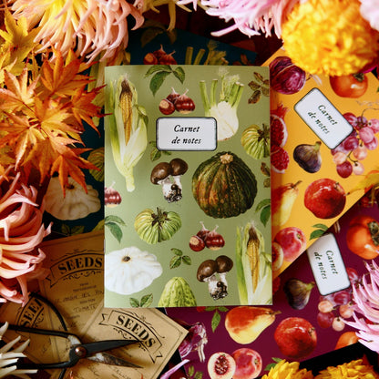 Carnet botanique légumes sauge