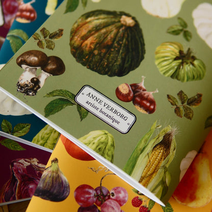 Carnet botanique légumes sauge