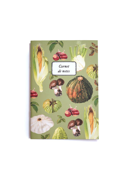 Carnet botanique légumes sauge