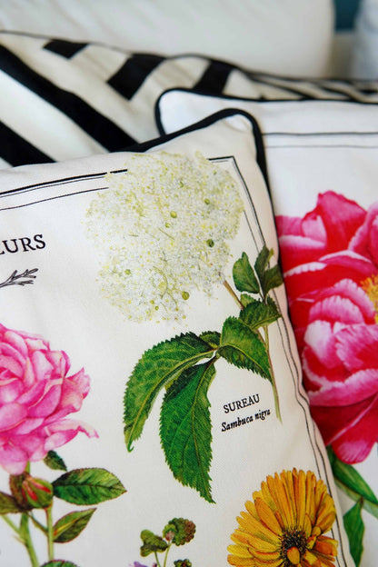 Coussin Fleurs