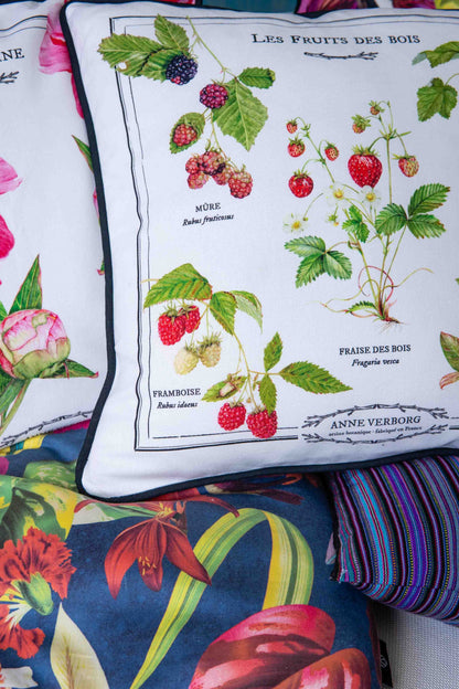 Coussin Fruits des bois