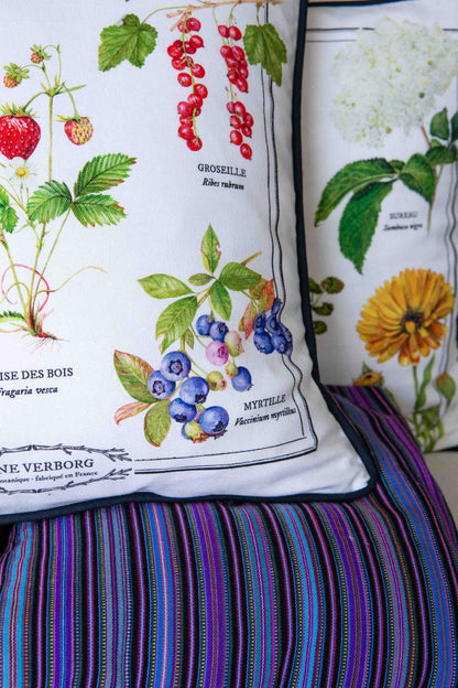 Coussin Fruits des bois