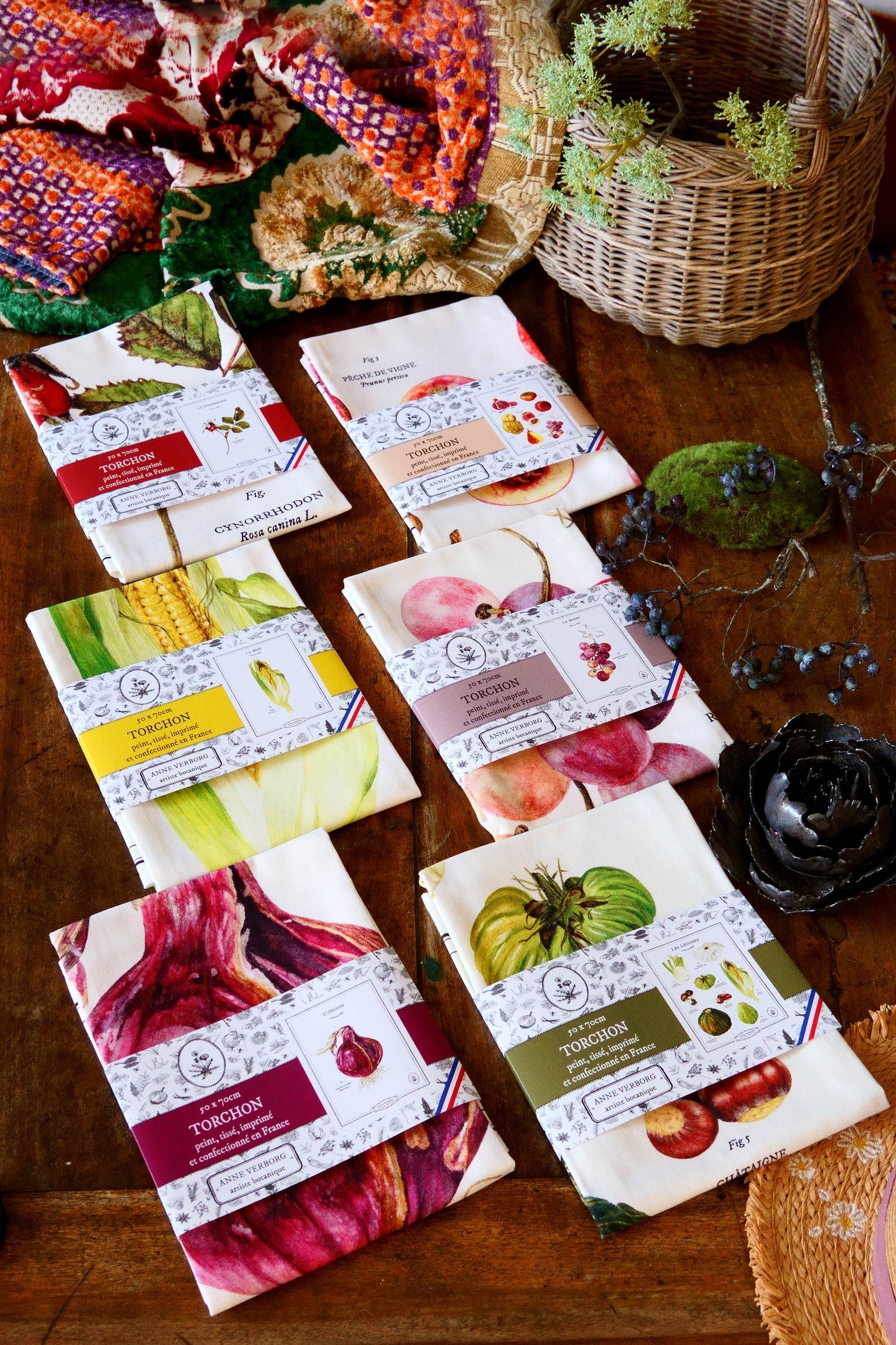 Torchon Fruits