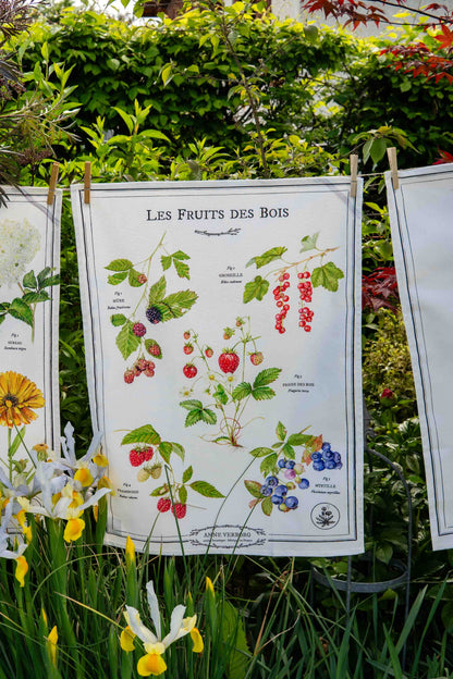 Torchon Fruits des bois