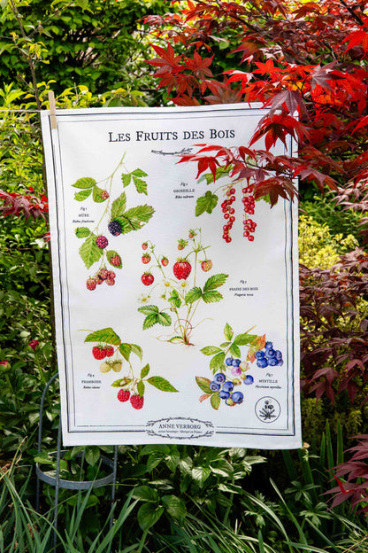 Torchon Fruits des bois