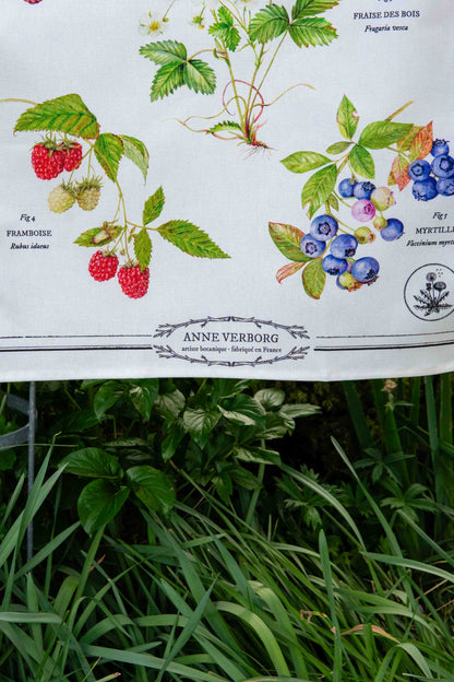 Torchon Fruits des bois