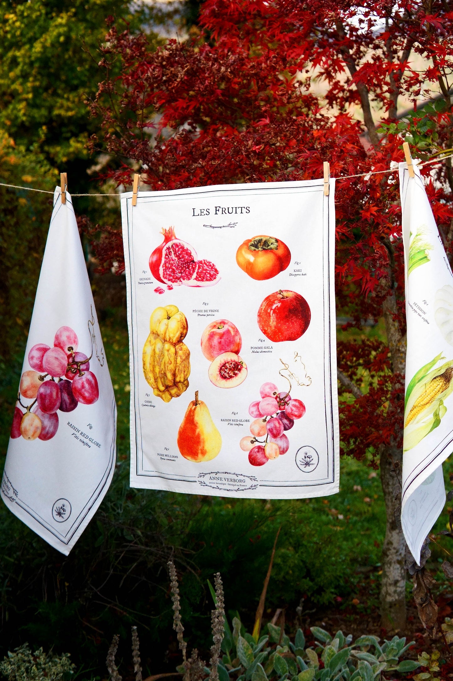 Torchon Fruits