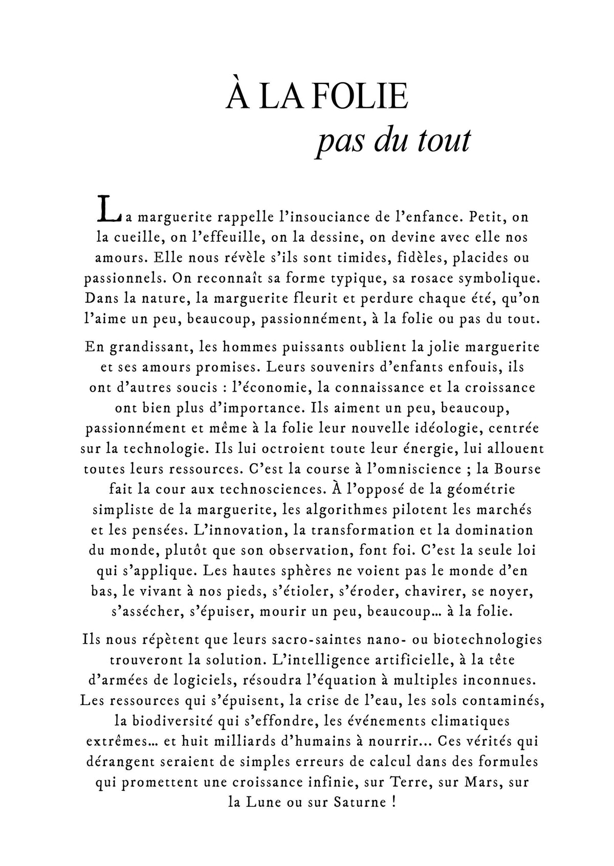 livre BEAU & BON le temps sauvage