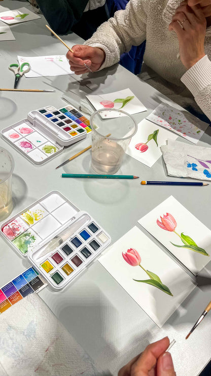 Botanical watercolour workshop - course